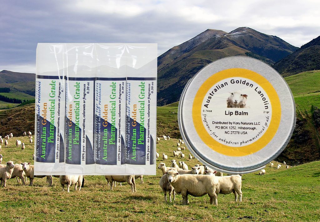 pure lanolin lip balm