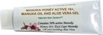 Active Manuka Honey 18+, Manuka Oil and Aloe Vera Skin Care Gel