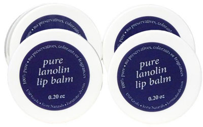Anhydrous lanolin lip balm