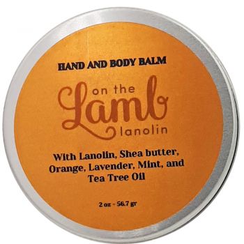 Lanolin and Orange Hand and Body Balm